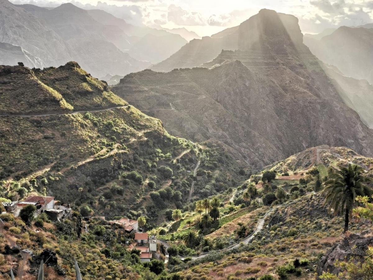 Casa Cueva Tejeda 2 Dorm Villa Eksteriør bilde